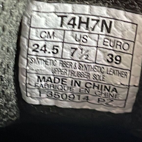 Asics Gel-Kayano 21 Silver/Black Athletic Running Shoes T4H7N Women’s Size 7.5 - Picture 11 of 12